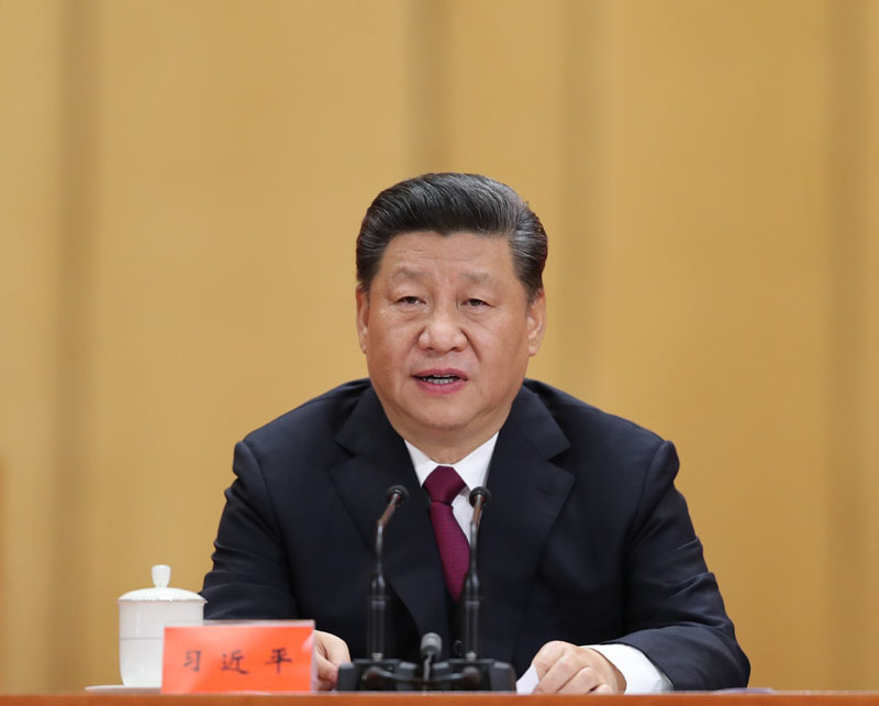 4月30日，紀(jì)念五四運(yùn)動(dòng)100周年大會(huì)在北京人民大會(huì)堂隆重舉行。中共中央總書記、國(guó)家主席、中央軍委主席習(xí)近平在大會(huì)上發(fā)表重要講話。
